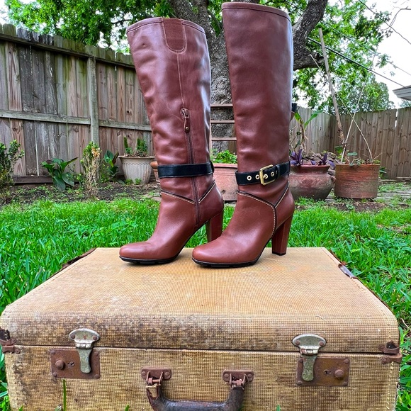Rockport Shoes Rockport Brown Black Boots 7 Poshmark